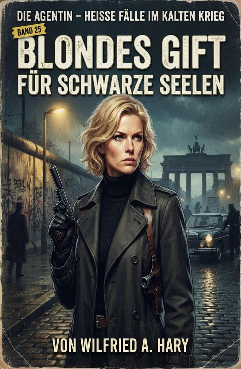 Blondes Gift für schwarze Seelen: Die Agentin - Heiße Fälle im Kalten Krieg Band 25