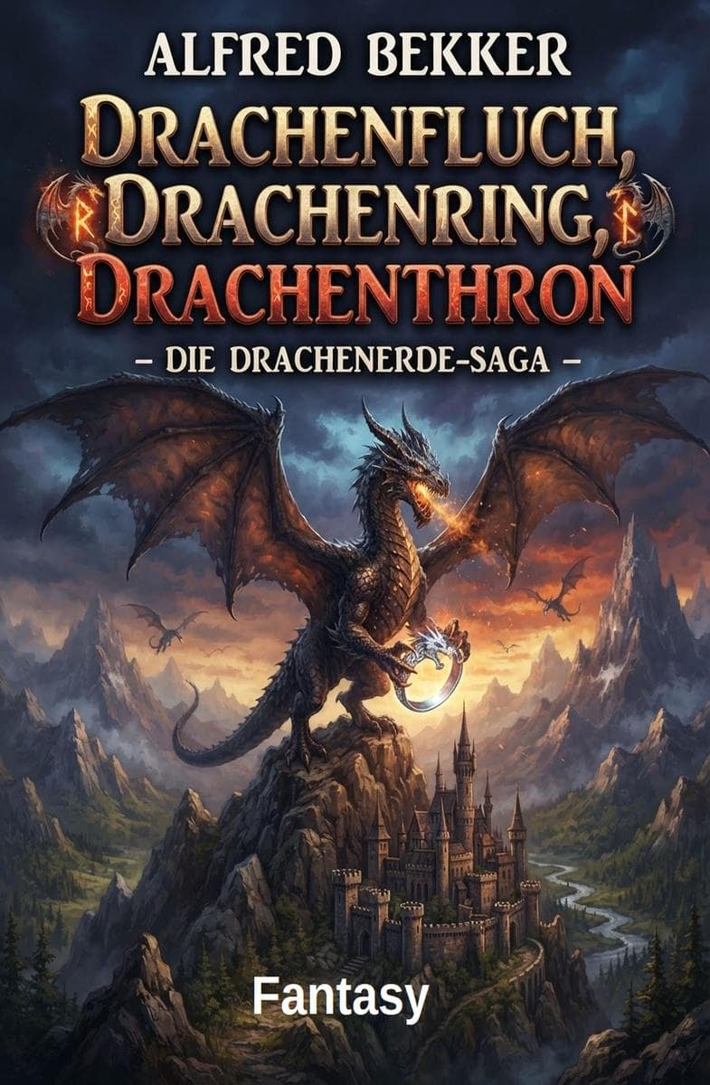 Drachenfluch, Drachenring, Drachenthron Die Drachenerde-Saga: Fantasy