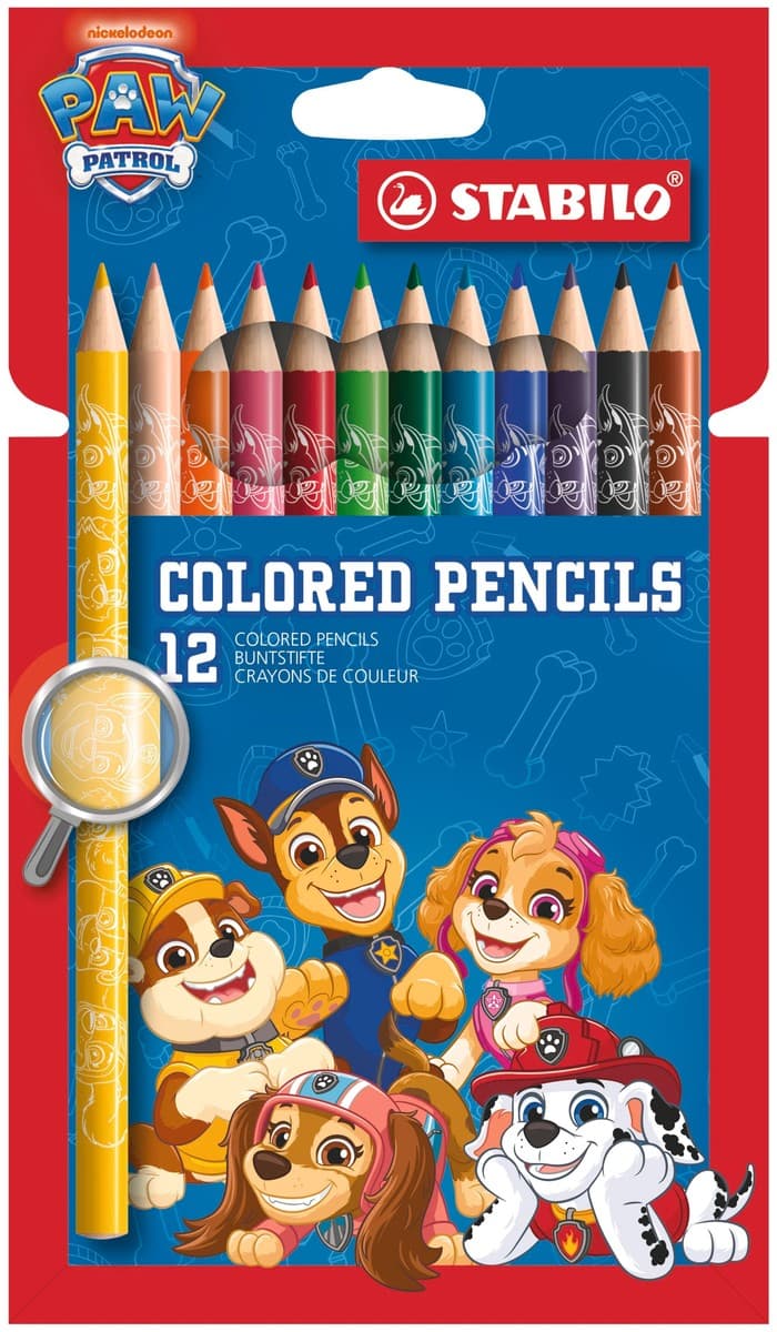 STABILO Buntstift Buntstift - PAW Patrol, 12er Set