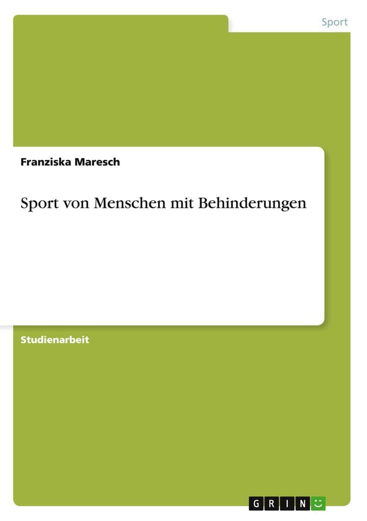 Sport von Menschen mit Behinderungen