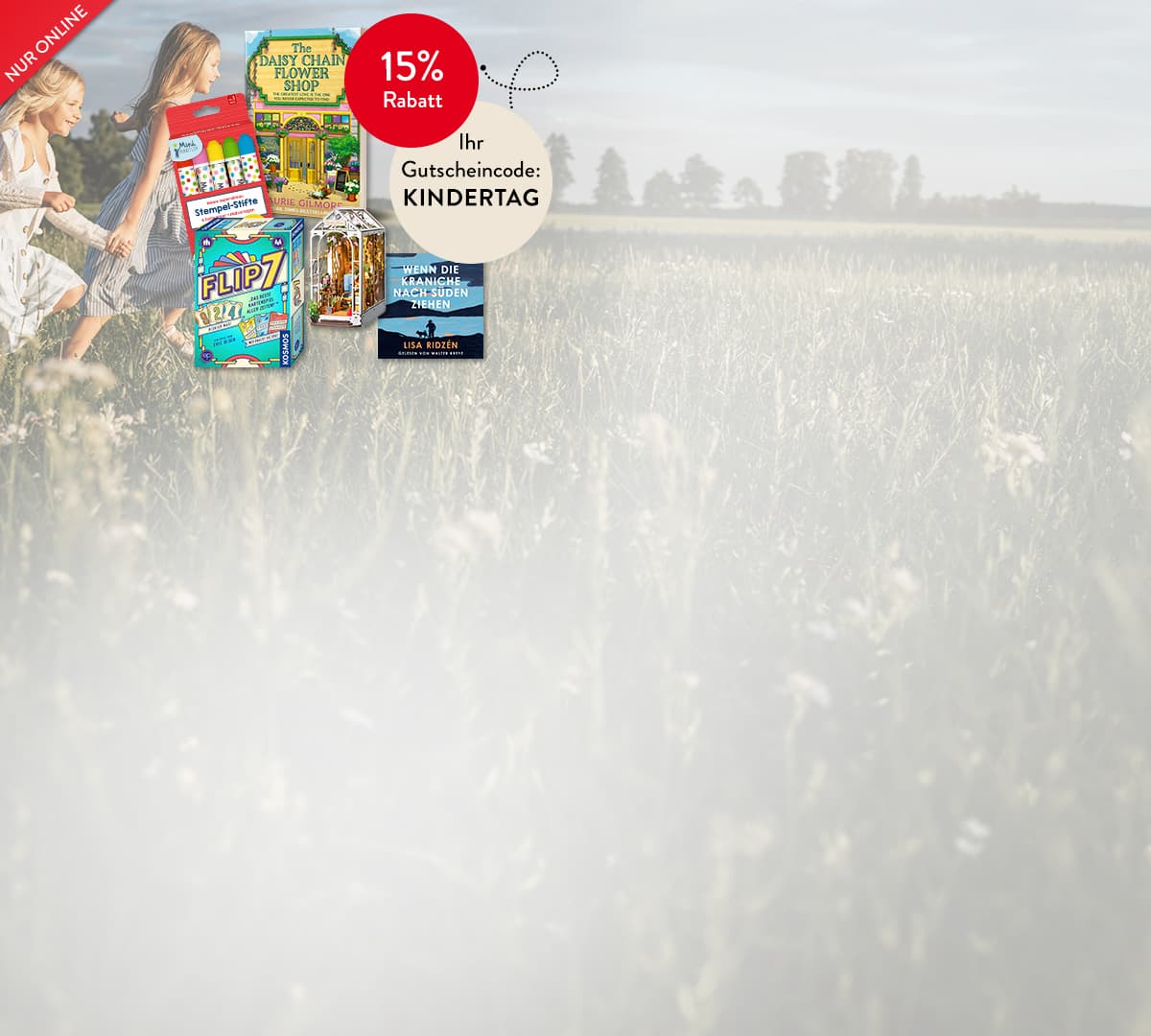 15% Rabatt auf viele Sortimente