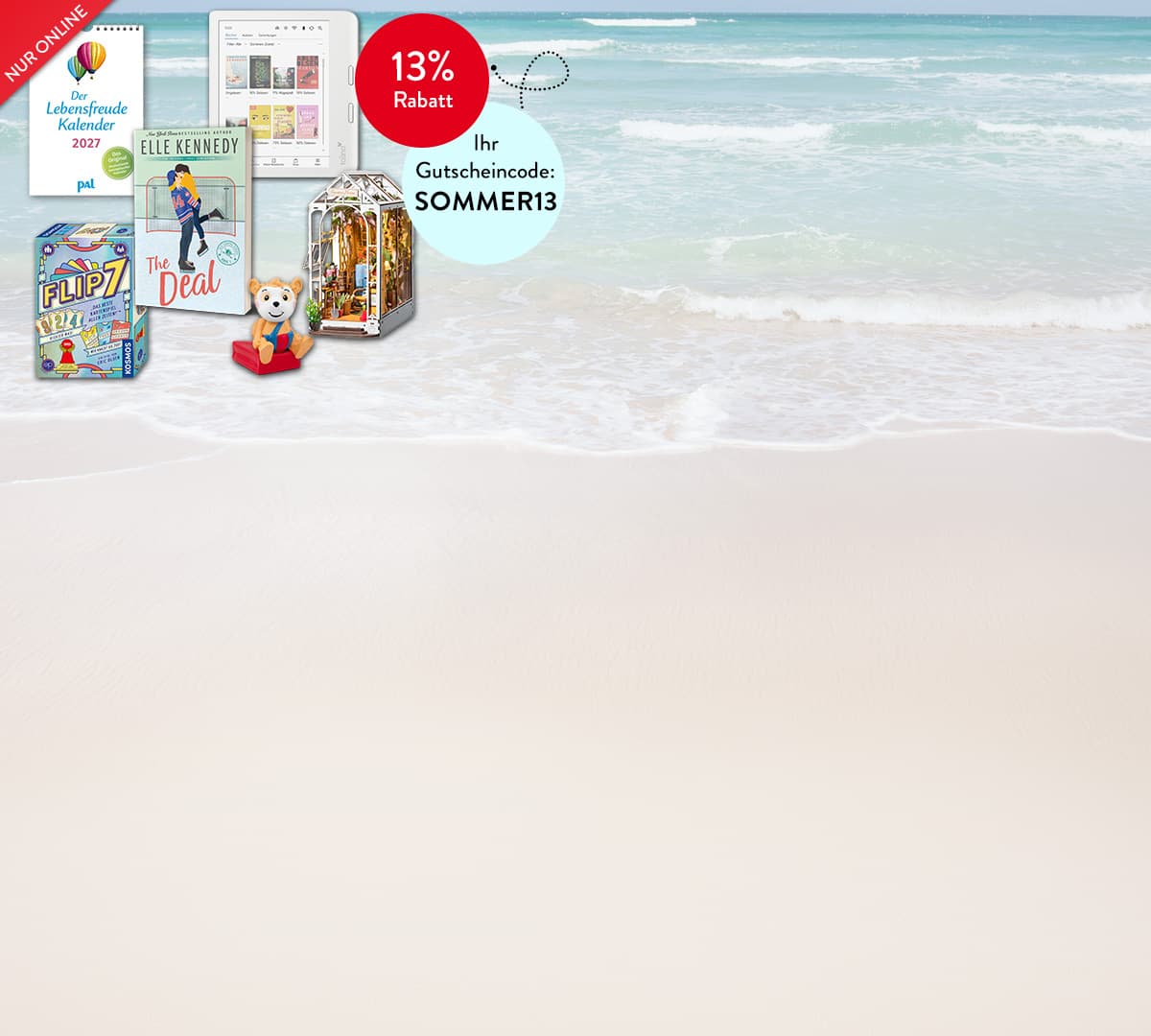 Summer Sale: jetzt Rabatt auf viele Sortimente sichern