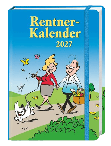 Rentner Kalenderbuch A6 2027